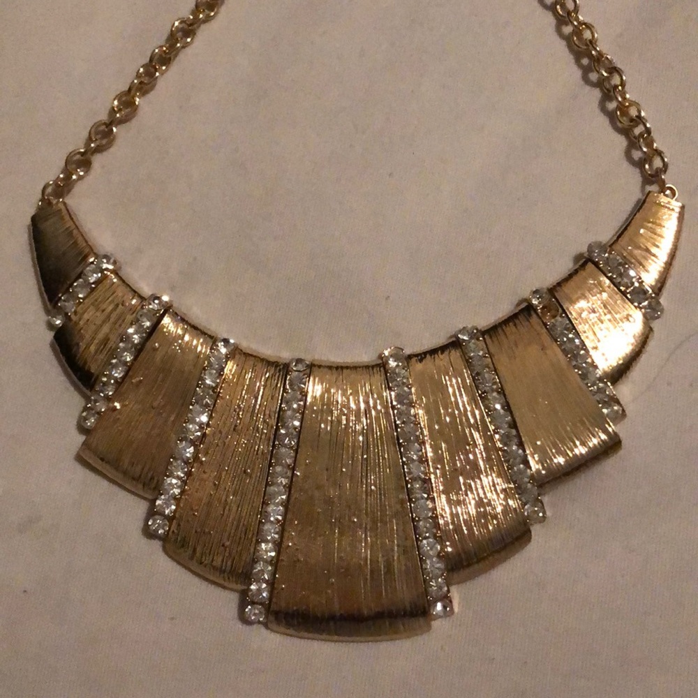 Beautiful gold necklace